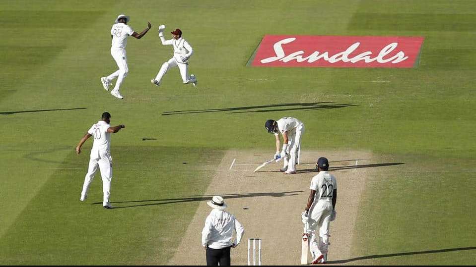 England vs West Indies 1st Test Day 4: Late charge from Windies pacers corners England